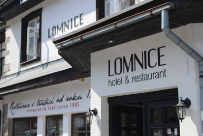 Hotel Lomnice - vstup